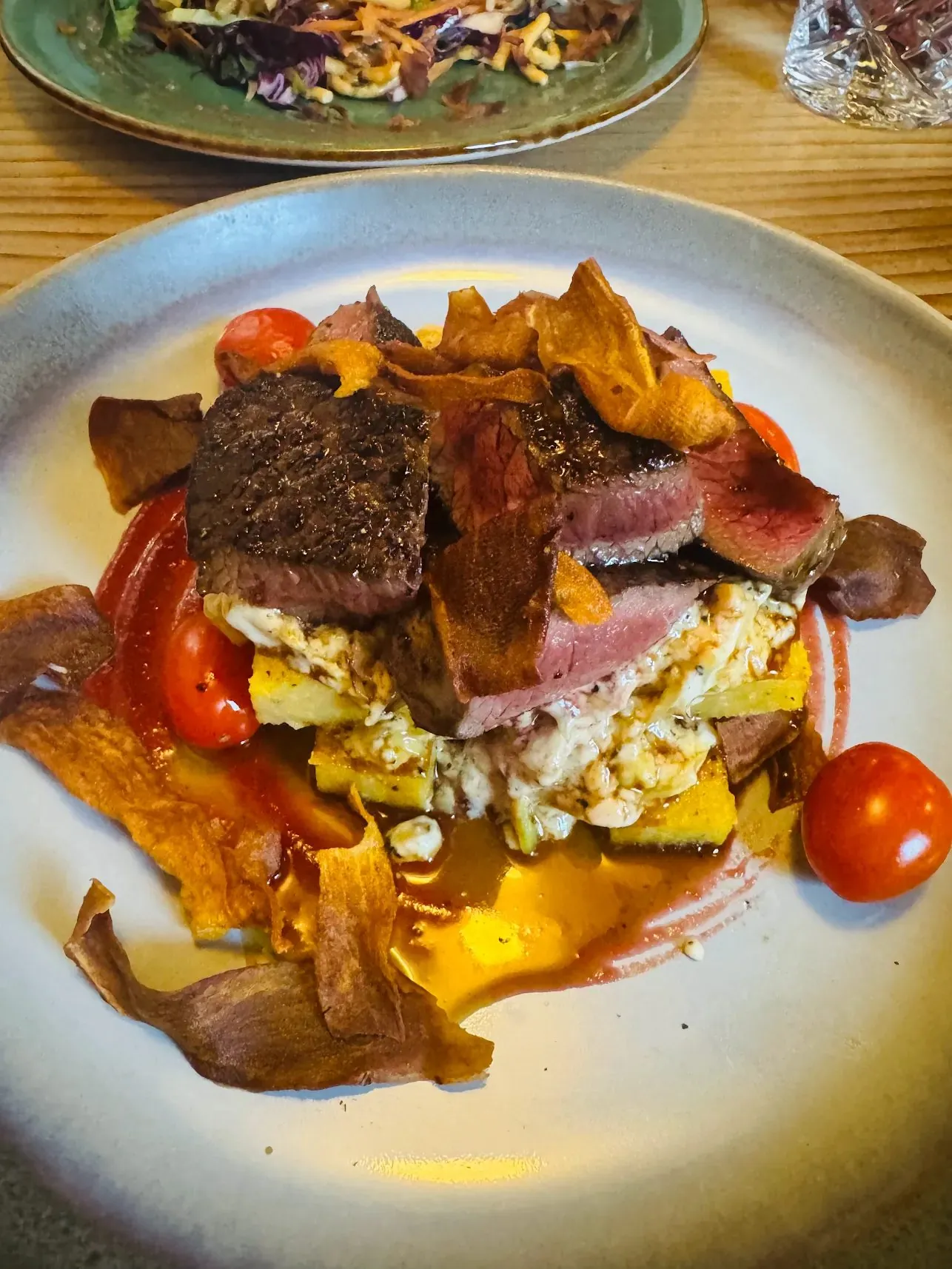 Fiordland wild venison, plated